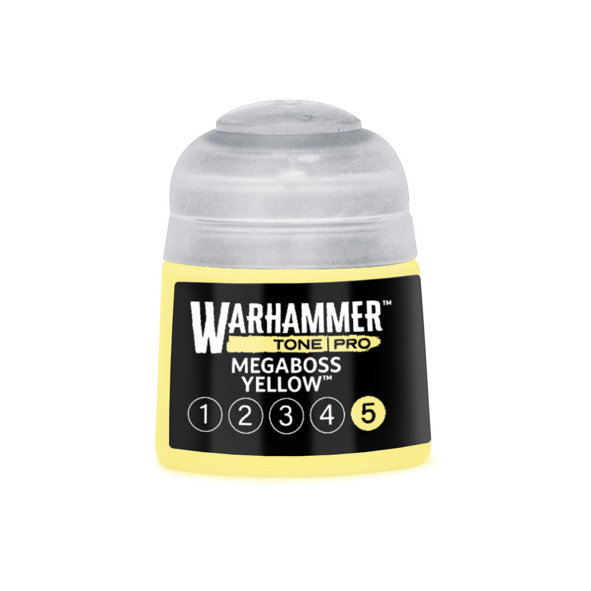 Warhammer Tone Pro Megaboss Yellow 5 miniature paint 12ml