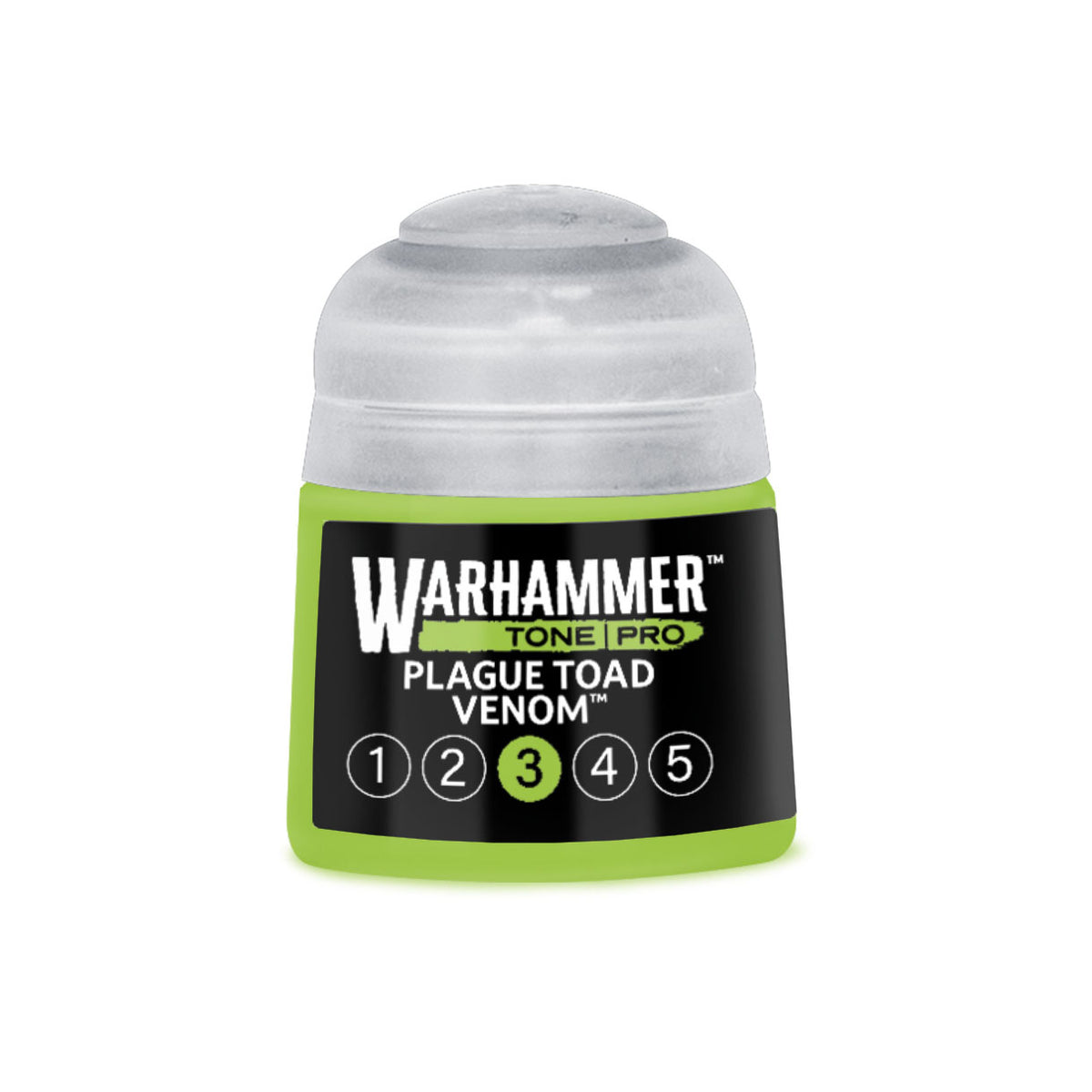 Warhammer Tone Pro Plague Toad Venom 3 miniature paint 12ml