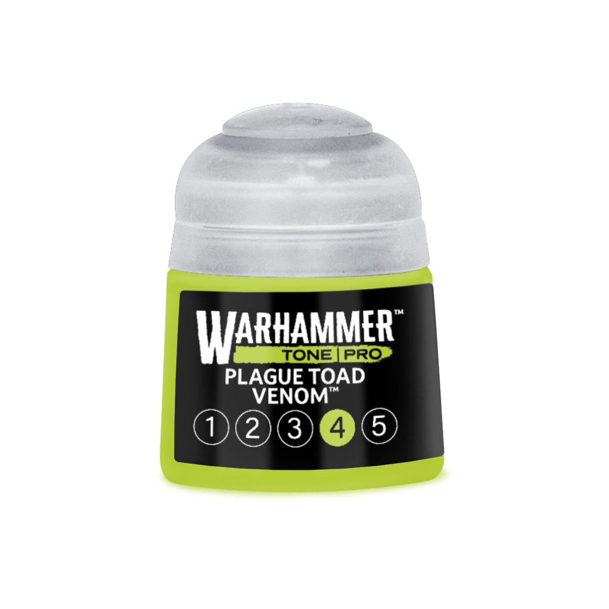 Warhammer Tone Pro Plague Toad Venom 4 miniature paint 12ml