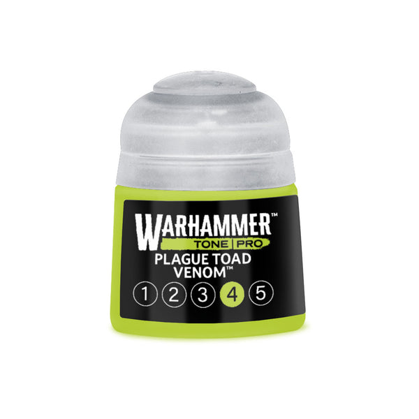 Warhammer Tone Pro Plague Toad Venom 4 miniature paint 12ml
