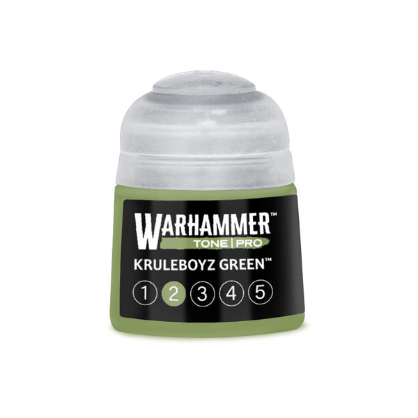 Warhammer Tone Pro Kruleboyz Green 2 miniature paint 12ml
