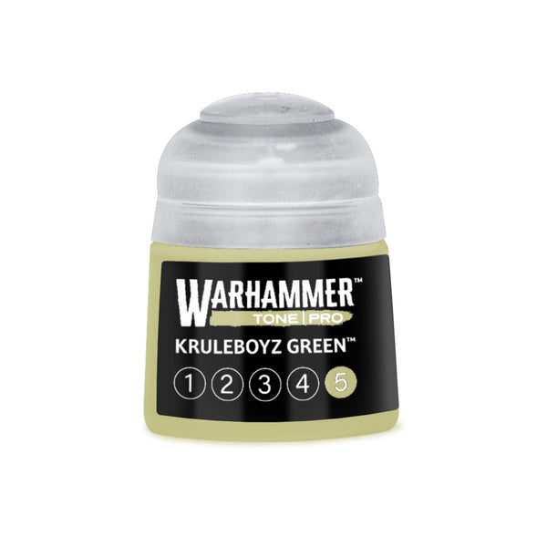 Warhammer Tone Pro Kruleboyz Green 5 miniature paint 12ml