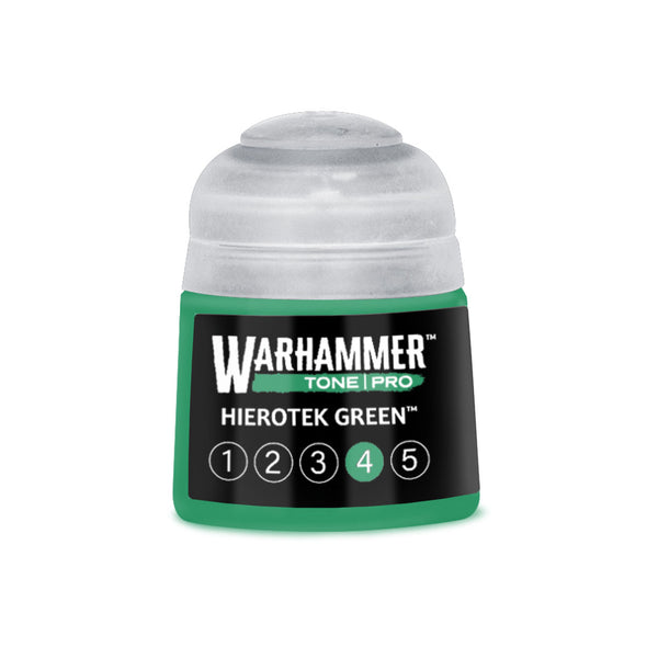 Warhammer Tone Pro Hierotek Green 4 miniature paint 12ml