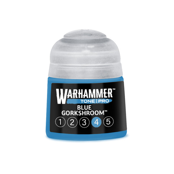 Warhammer Tone Pro Blue Gorkshroom 4 miniature paint 12ml