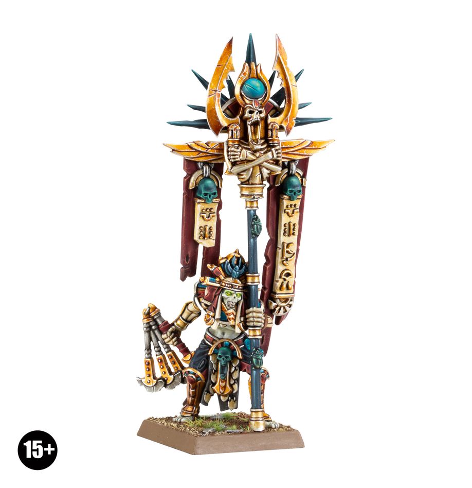 Warhammer The Old World: Tomb Kings of Khemri Battle Standard Bearer