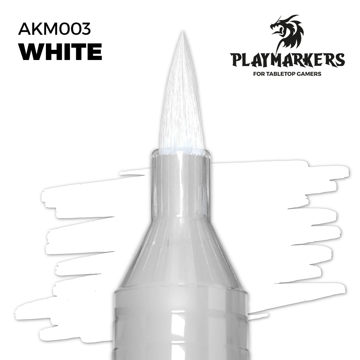 AK PLAYMARKERS: White