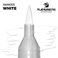 AK PLAYMARKERS: White