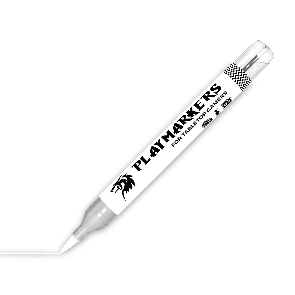 AK PLAYMARKERS: White