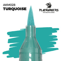 AK PLAYMARKERS: Turquoise