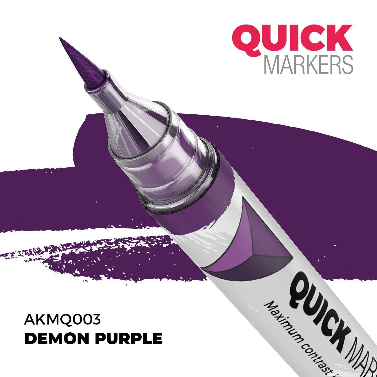 AK QUICK MARKERS: Demon Purple