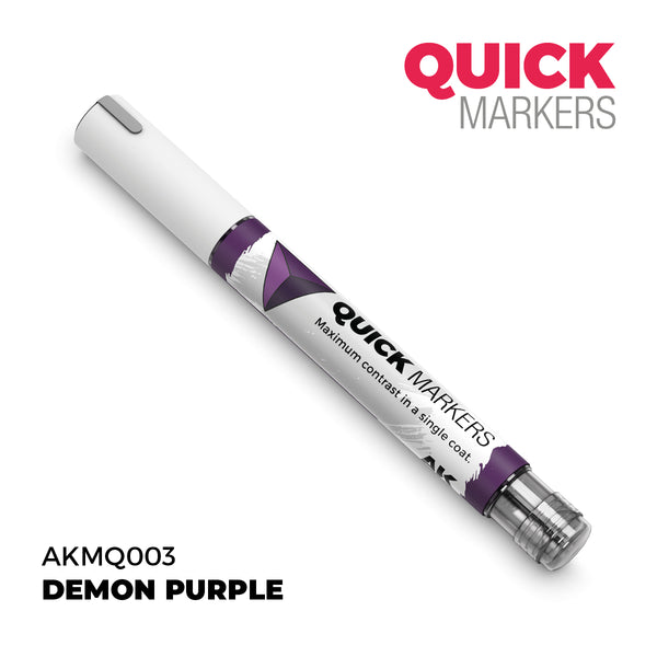 AK QUICK MARKERS: Demon Purple