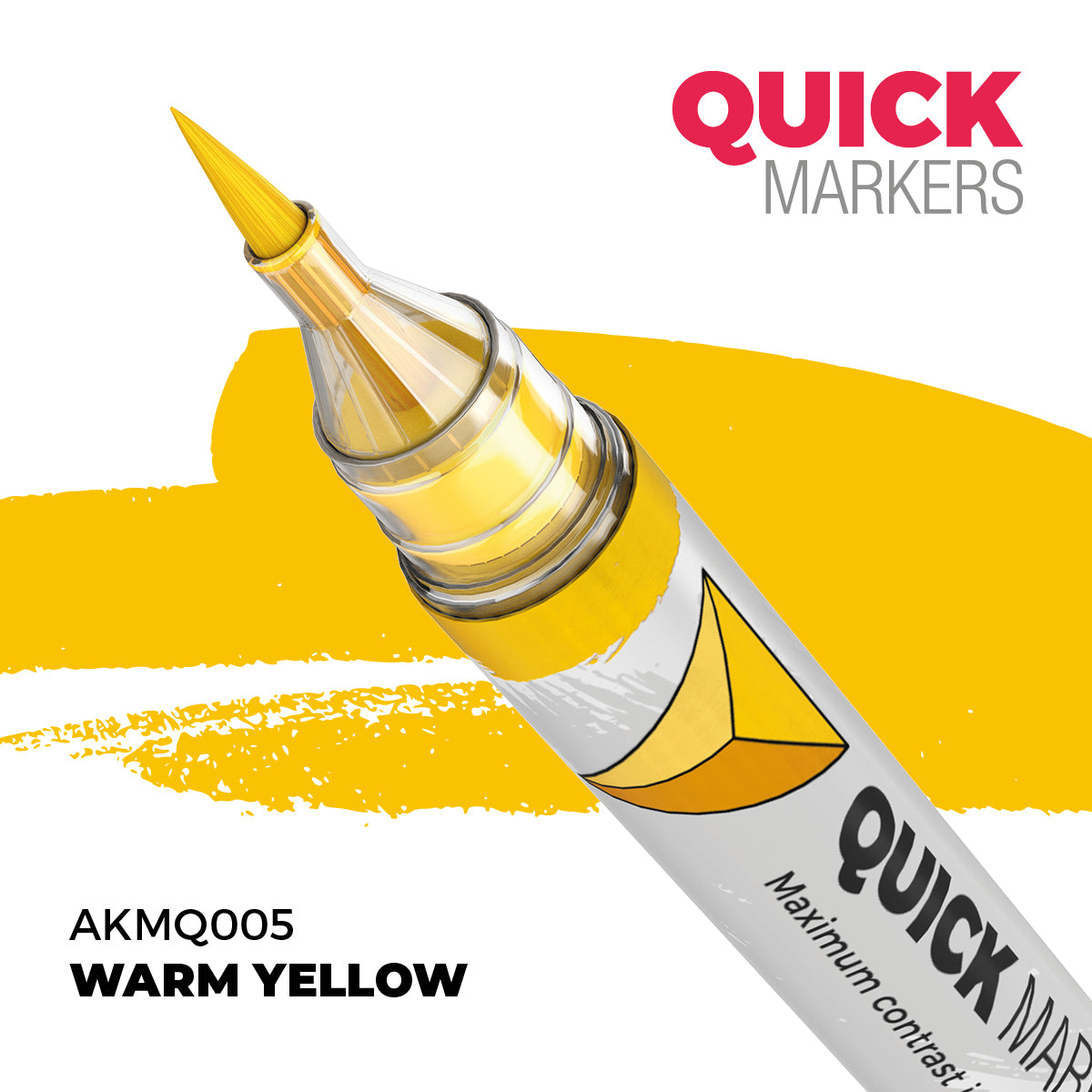 AK QUICK MARKERS: Warm Yellow