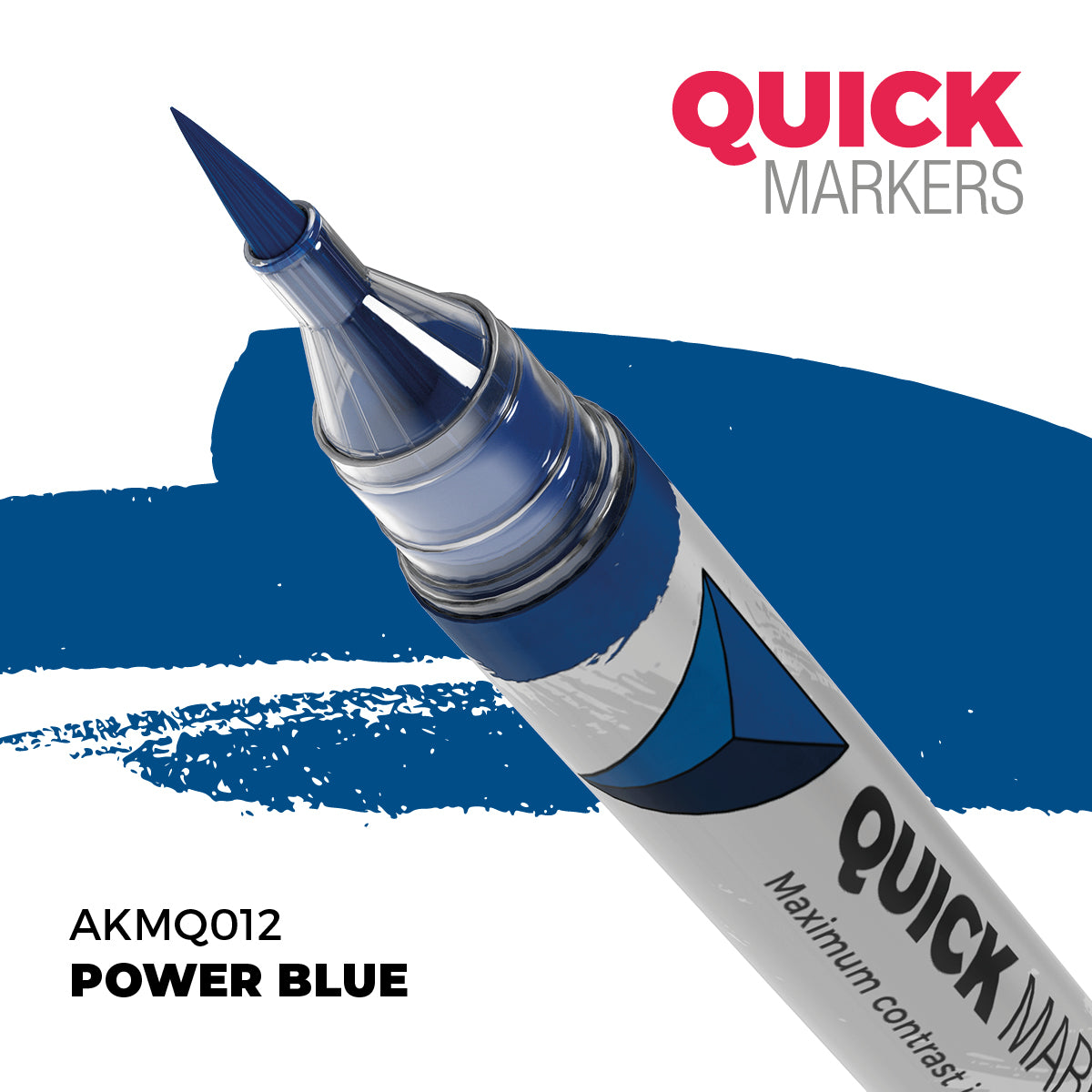 AK QUICK MARKERS: Power Blue