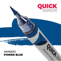 AK QUICK MARKERS: Power Blue