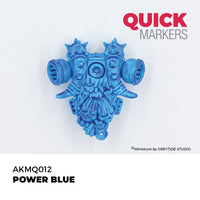 AK QUICK MARKERS: Power Blue