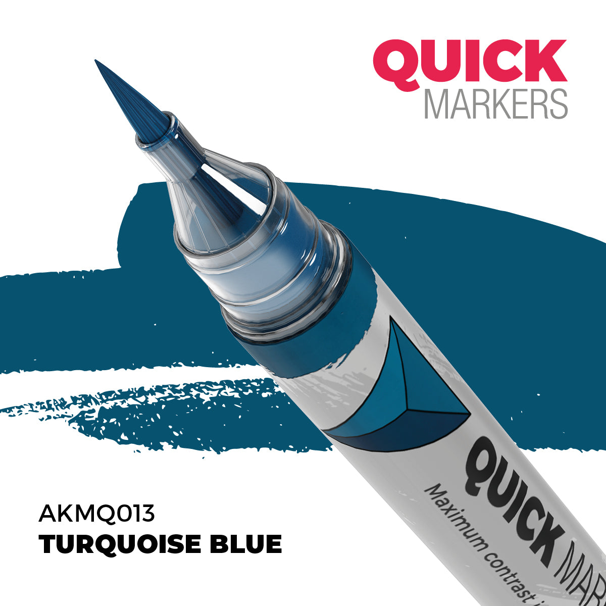 AK QUICK MARKERS: Turquoise Blue