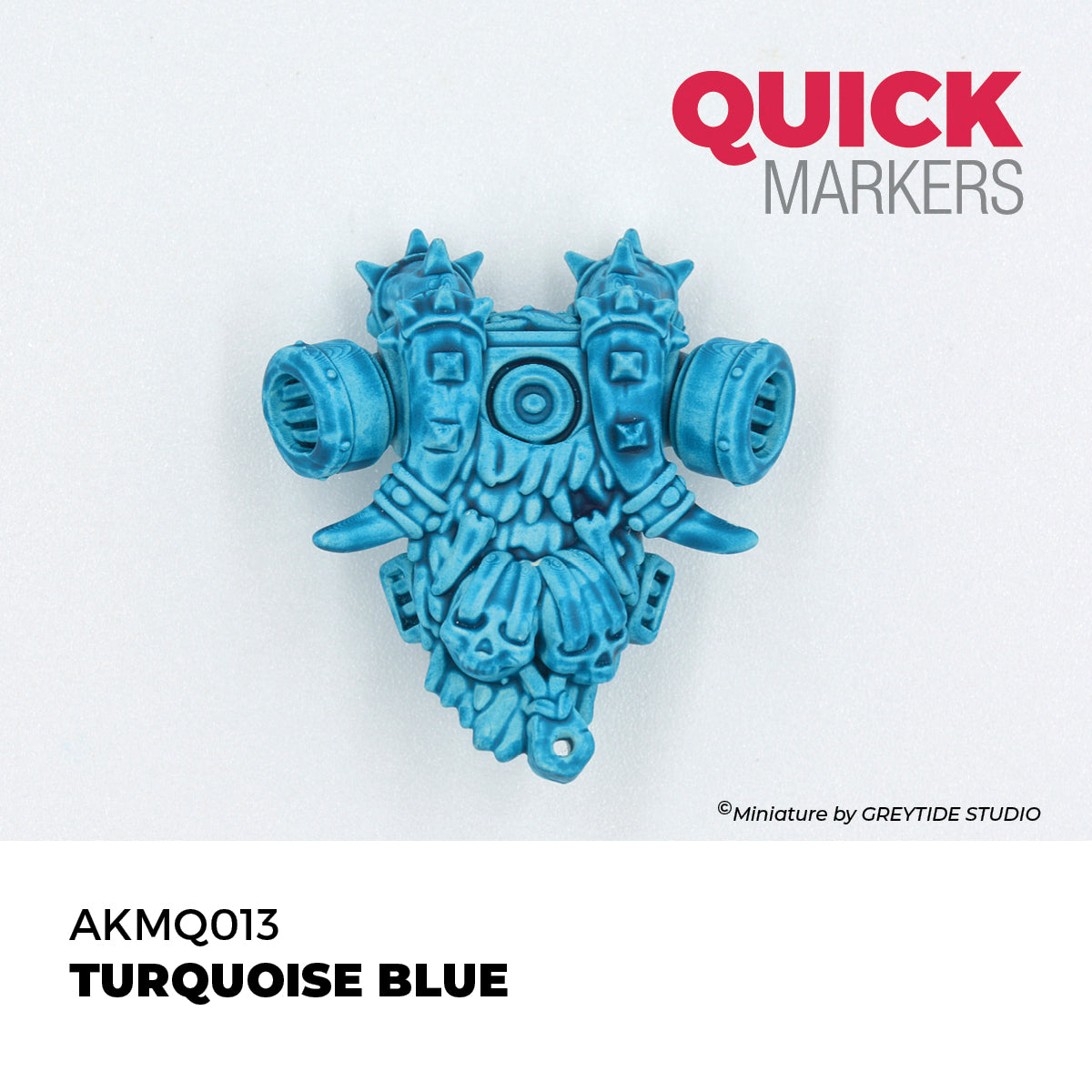 AK QUICK MARKERS: Turquoise Blue