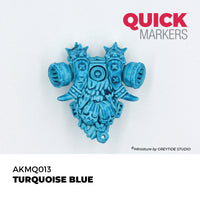 AK QUICK MARKERS: Turquoise Blue