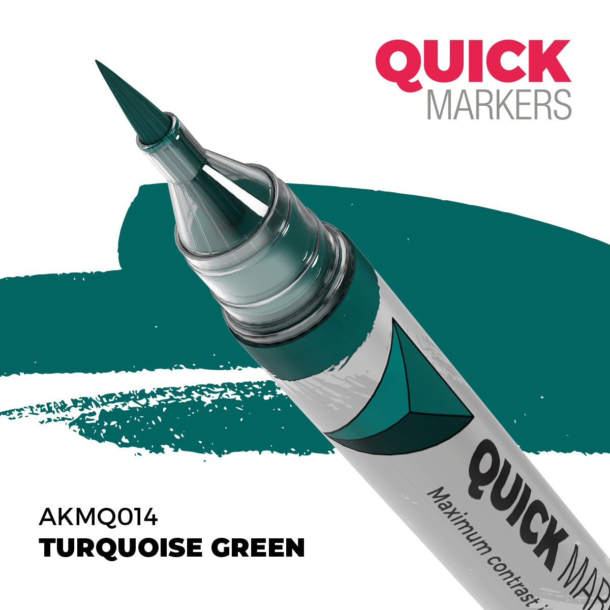 AK QUICK MARKERS: Turquoise Green