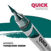 AK QUICK MARKERS: Turquoise Green