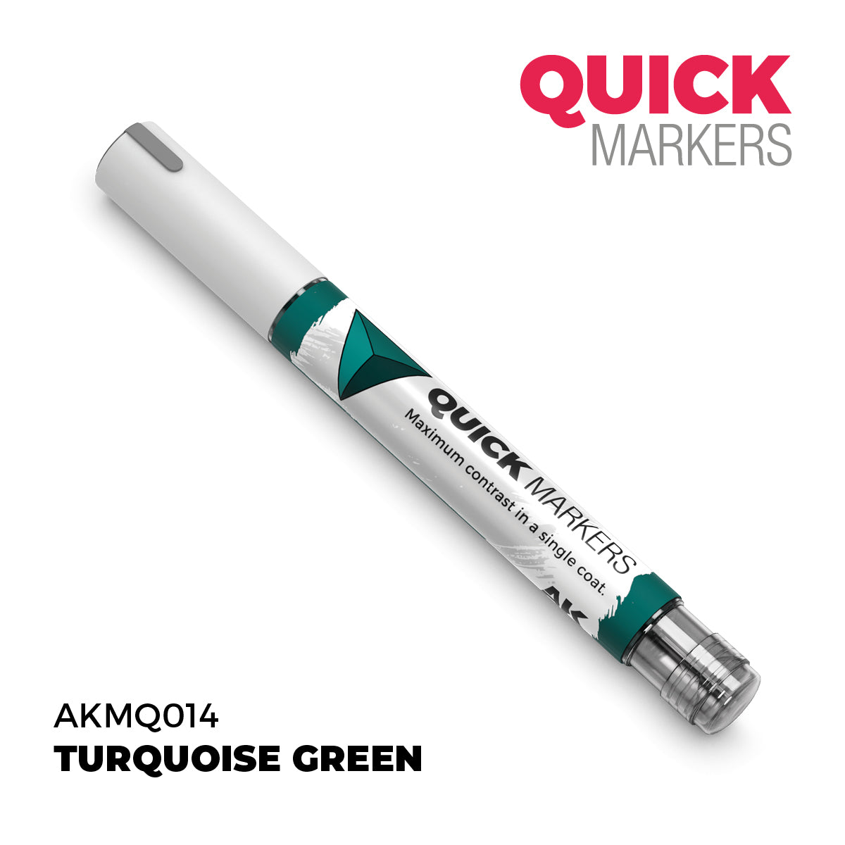 AK QUICK MARKERS: Turquoise Green
