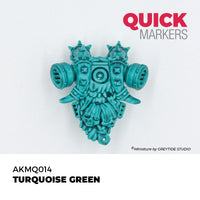 AK QUICK MARKERS: Turquoise Green