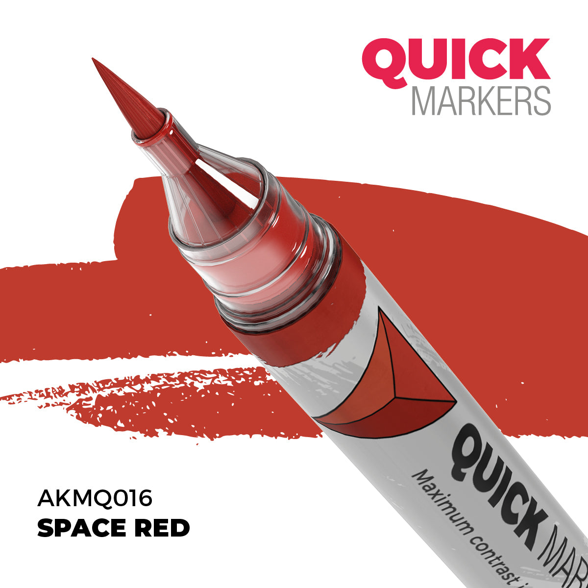 AK QUICK MARKERS: Space Red