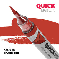 AK QUICK MARKERS: Space Red