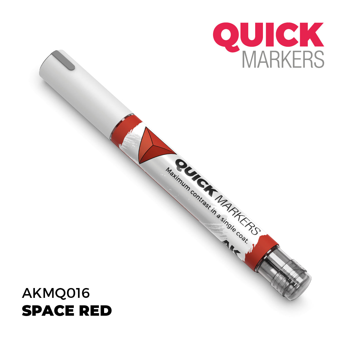 AK QUICK MARKERS: Space Red