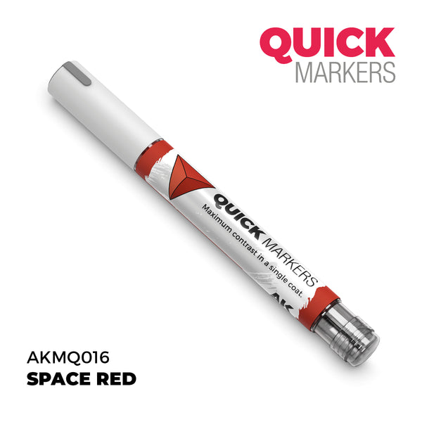 AK QUICK MARKERS: Space Red