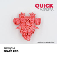 AK QUICK MARKERS: Space Red