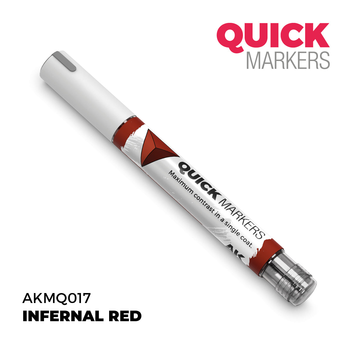 AK QUICK MARKERS: Infernal Red