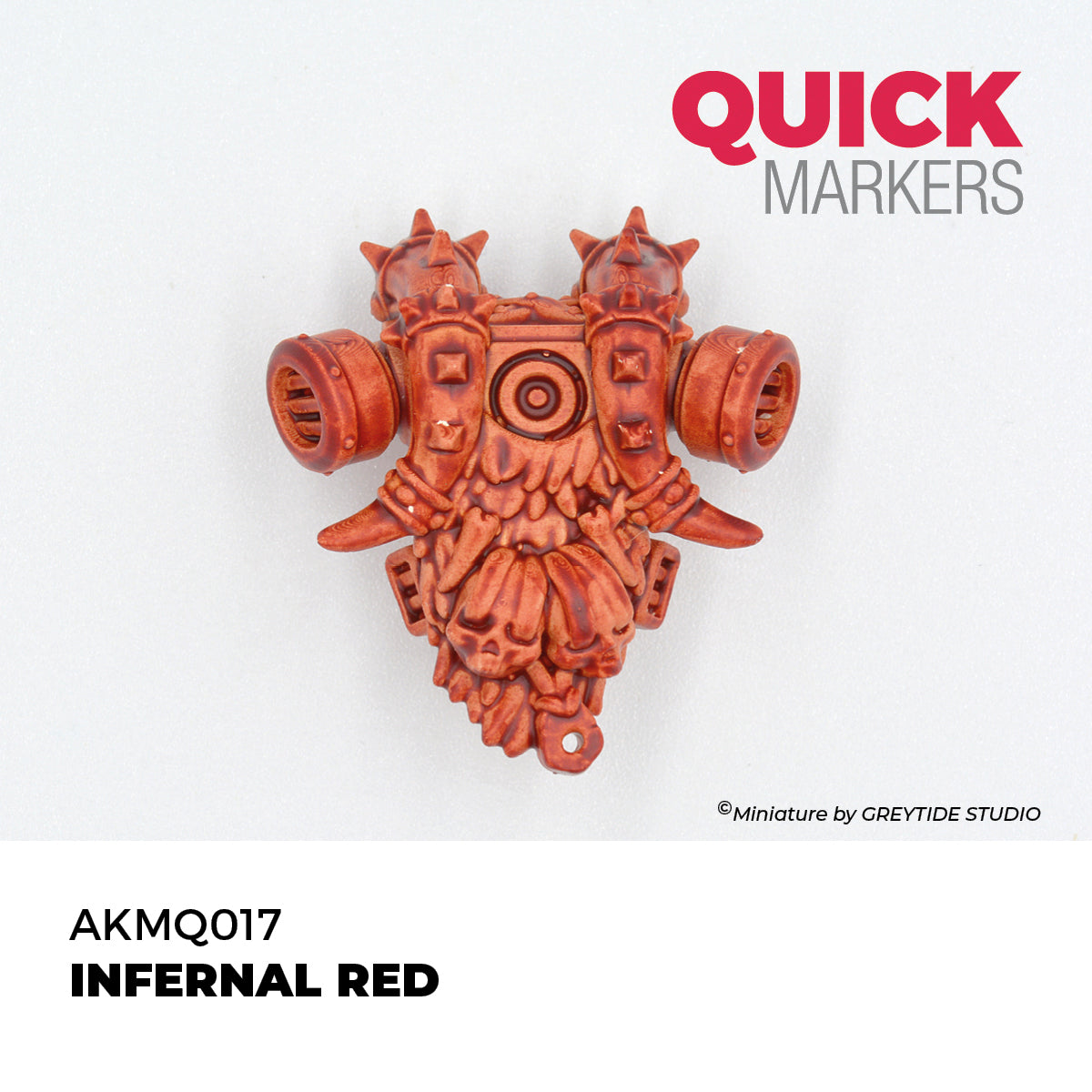 AK QUICK MARKERS: Infernal Red