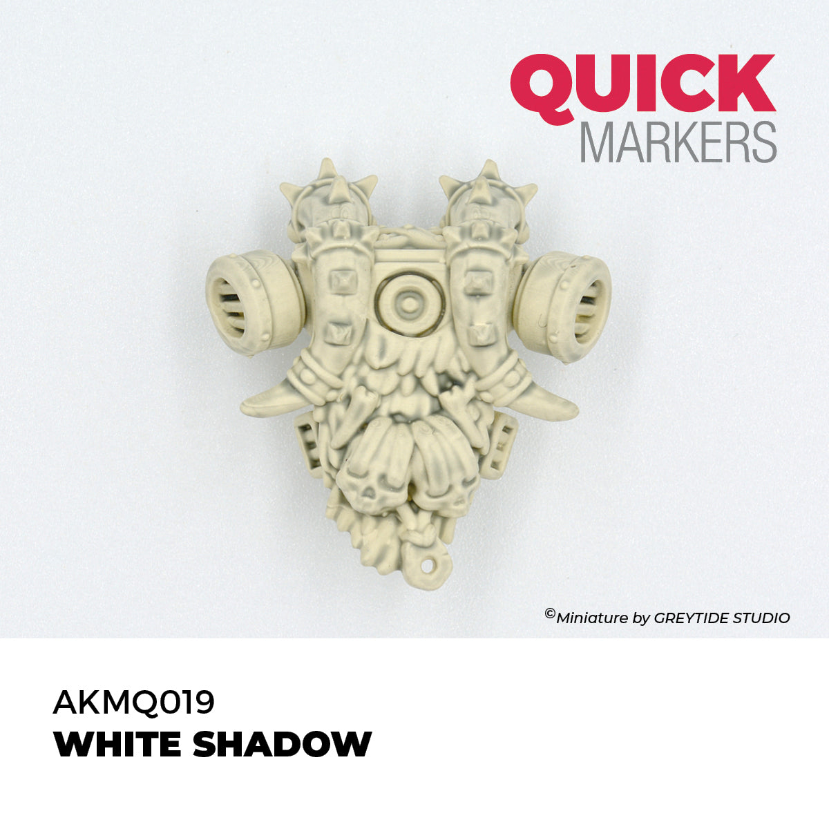 AK QUICK MARKERS: White Shadow
