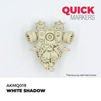 AK QUICK MARKERS: White Shadow