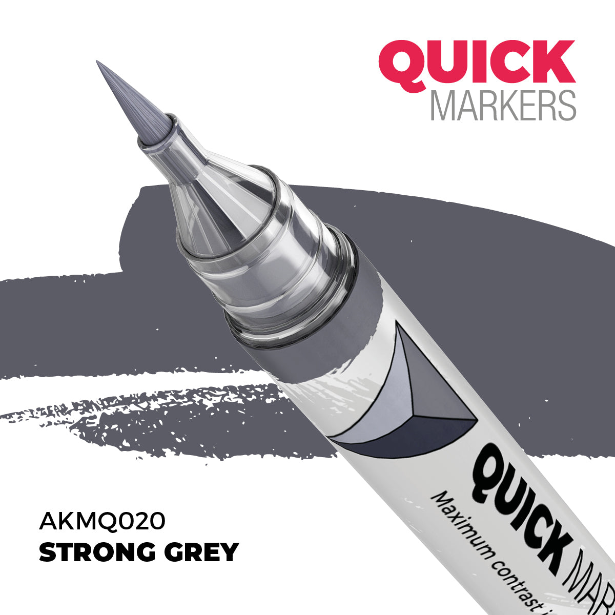 AK QUICK MARKERS: Strong Grey