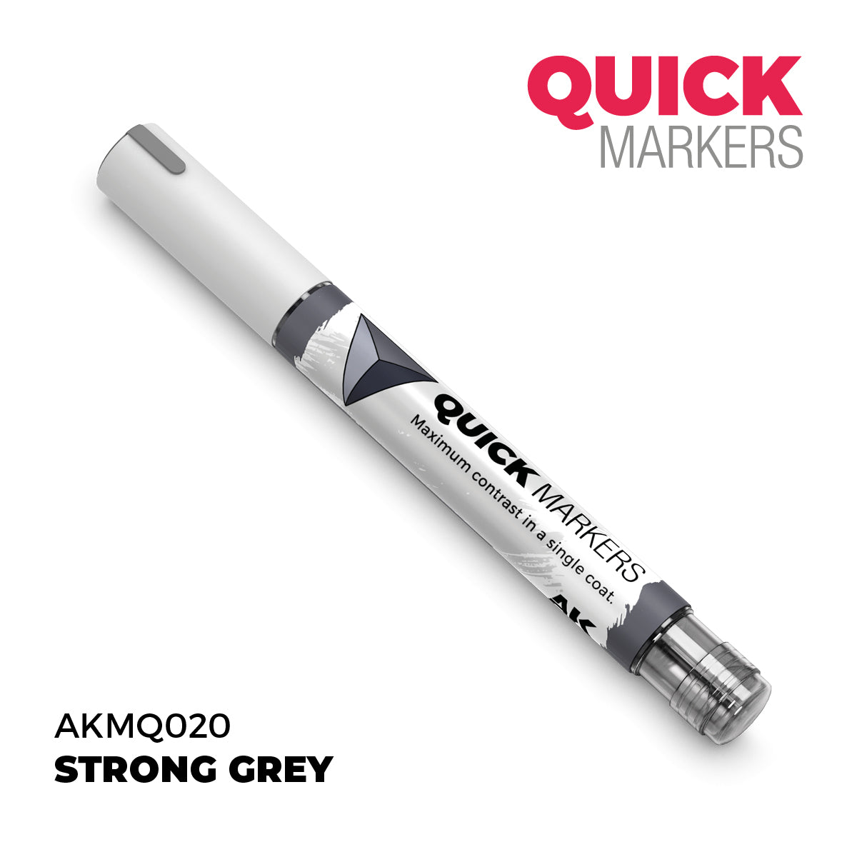 AK QUICK MARKERS: Strong Grey