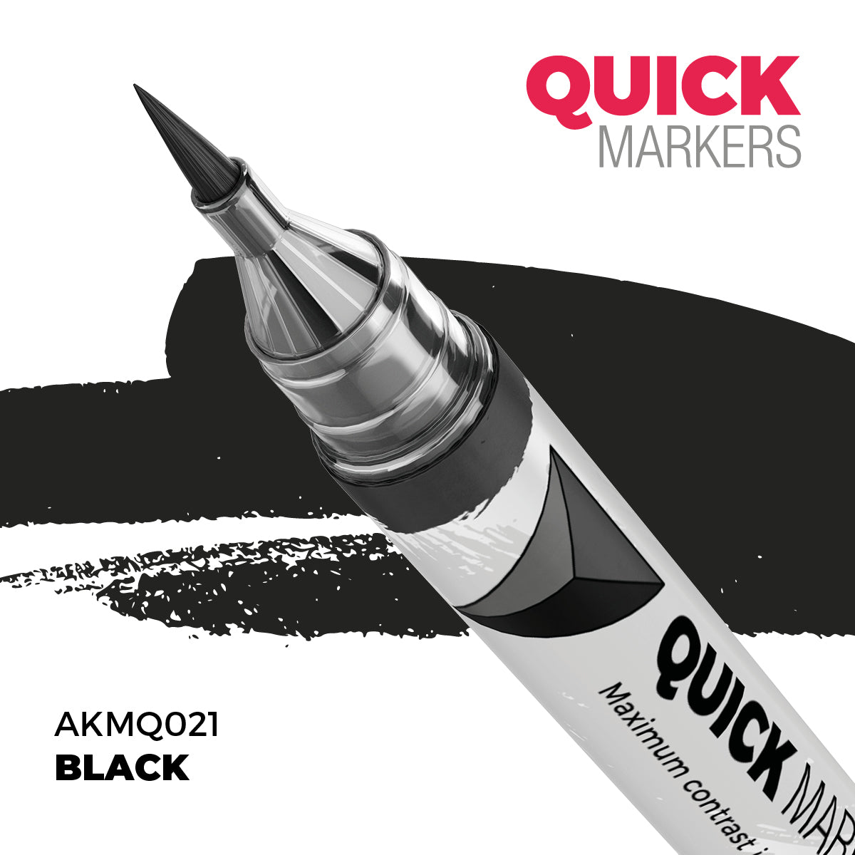 AK QUICK MARKERS: Black