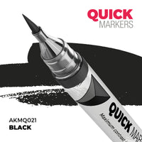 AK QUICK MARKERS: Black