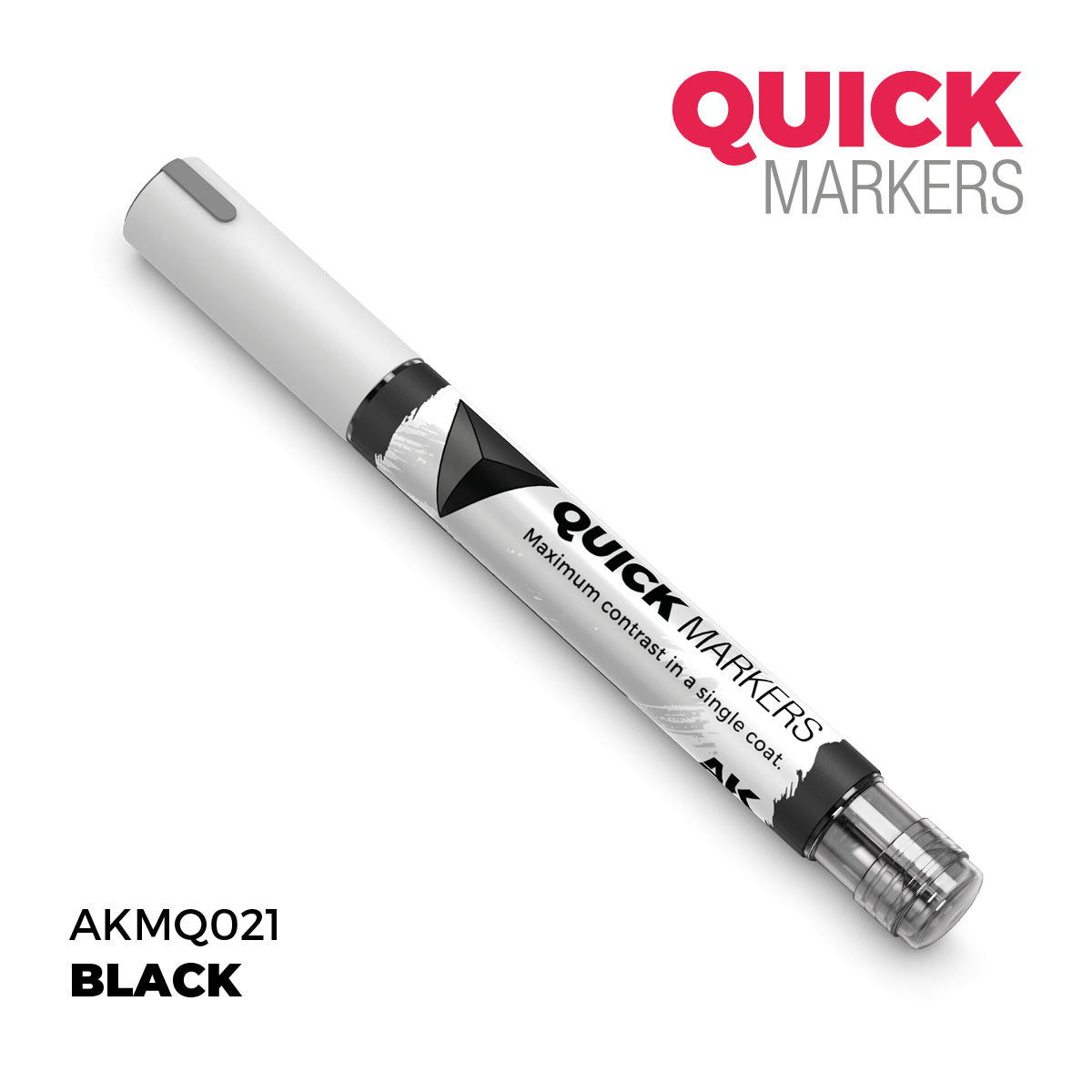 AK QUICK MARKERS: Black