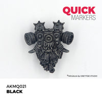 AK QUICK MARKERS: Black