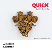 AK QUICK MARKERS: Leather