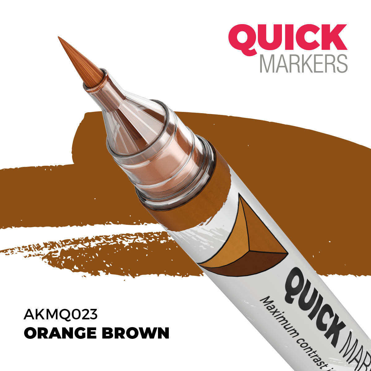 AK QUICK MARKERS: Orange Brown