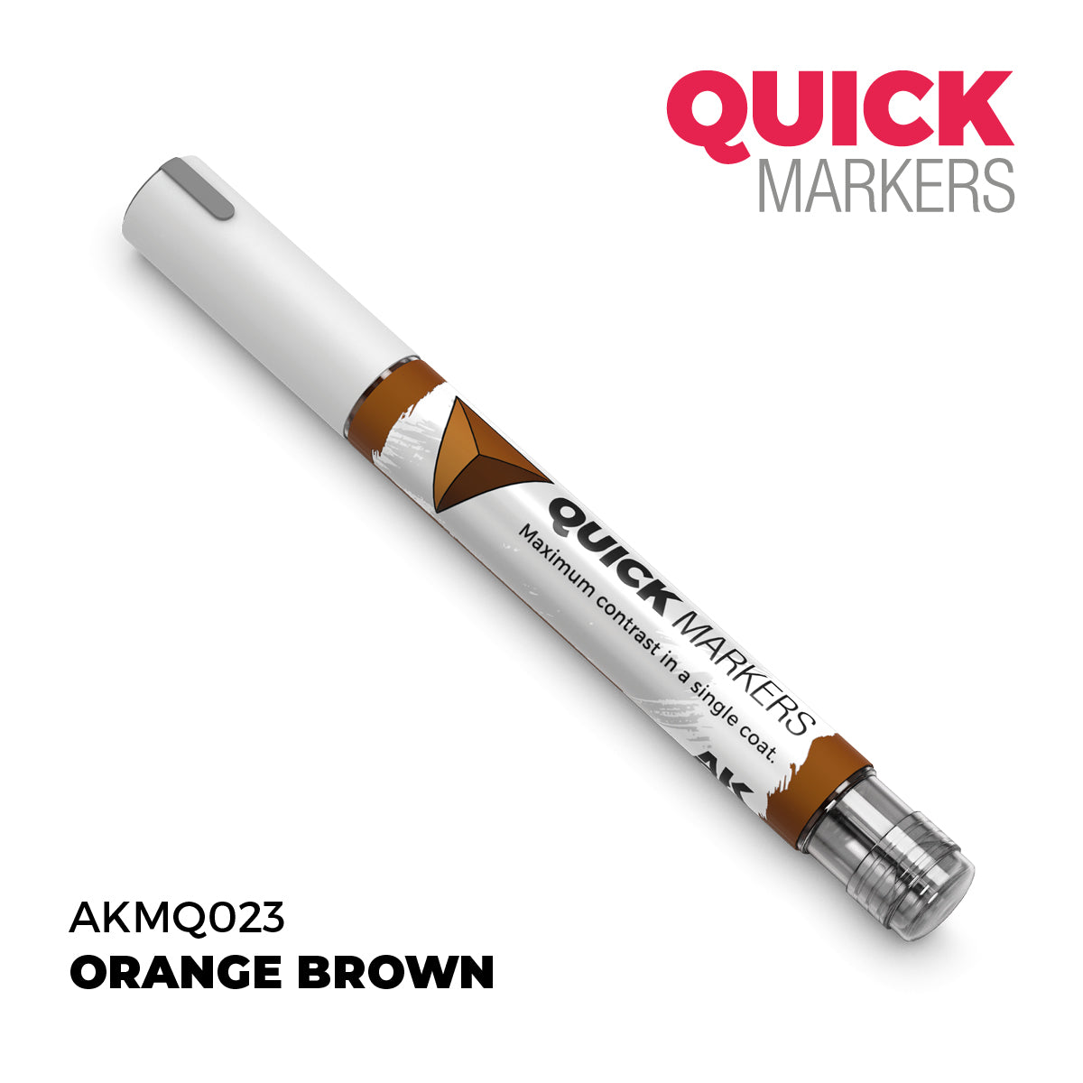 AK QUICK MARKERS: Orange Brown