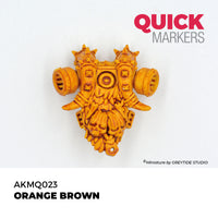 AK QUICK MARKERS: Orange Brown