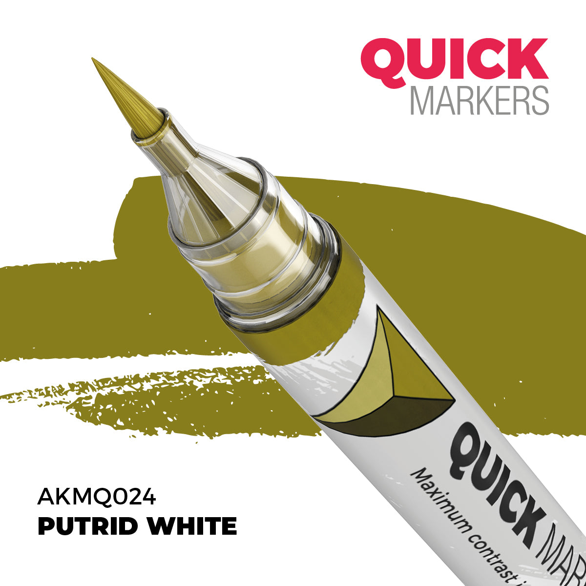 AK QUICK MARKERS: Putrid White