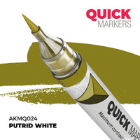 AK QUICK MARKERS: Putrid White
