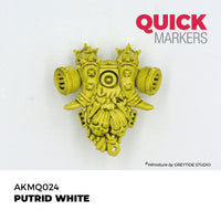 AK QUICK MARKERS: Putrid White