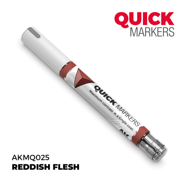 AK QUICK MARKERS: Reddish Fles