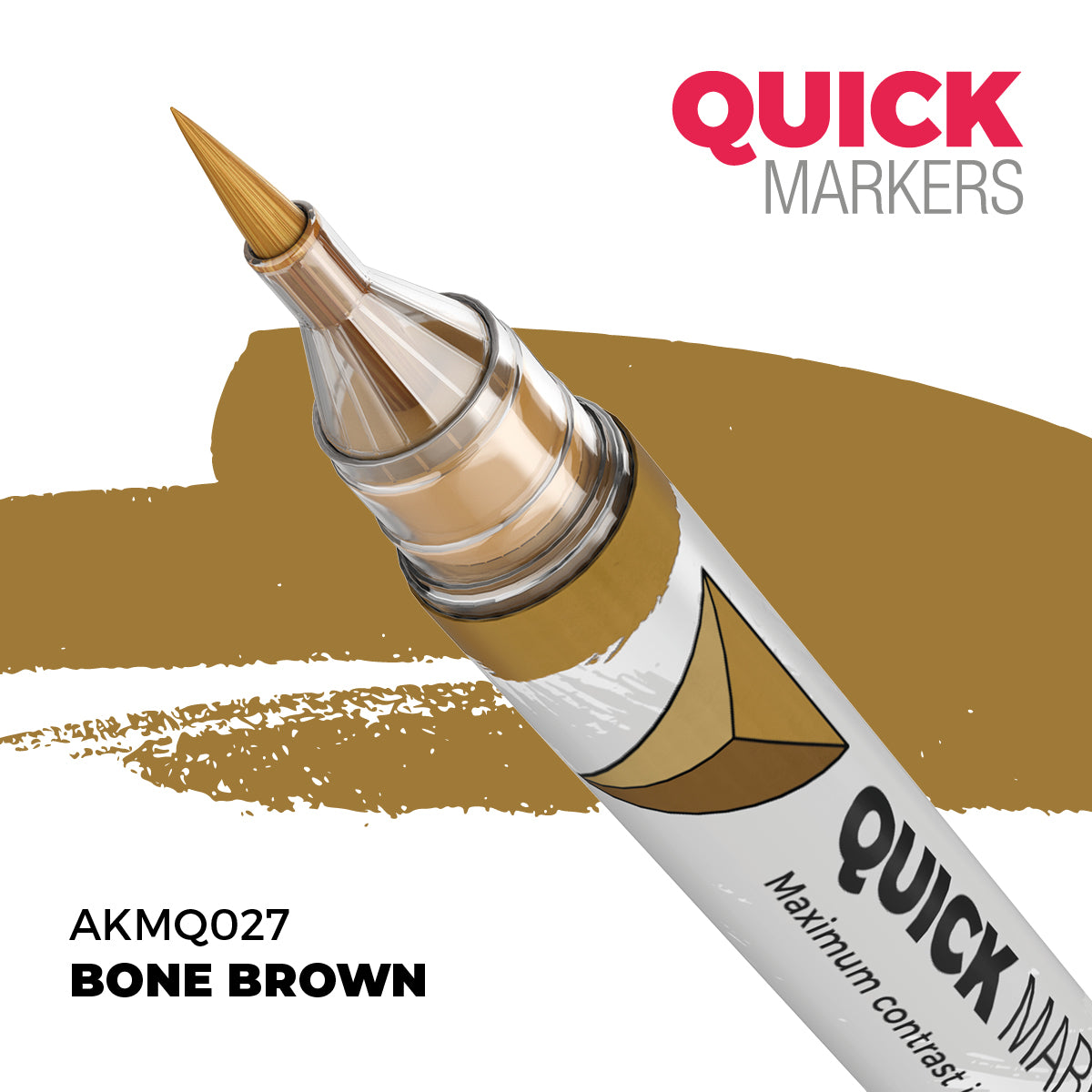 AK QUICK MARKERS: Bone Brown